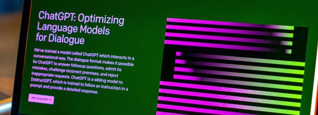 Les outils de l’IA peuvent être à la fois utiles et dommageables. (Photo d’Emiliano Vittoriosi tirée d’Unsplash.)