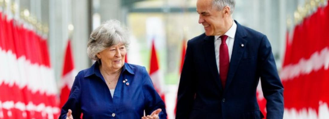 L’honorable Louise Arbour et le premier ministre Mark Carney. (Photo tirée de X.)