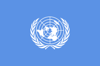Drapeau des Nations Unies. Drapeau des Nations Unies.