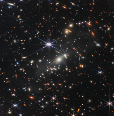 La première photo du champ profond prise par le télescope James Webb. (Photo via https://webbtelescope.org/news/first-images/gallery) La première photo du champ profond prise par le télescope James Webb. (Photo via https://webbtelescope.org/news/first-images/gallery)