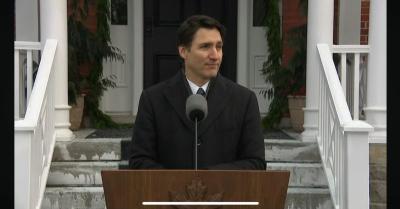 Le premier ministre Justin Trudeau a annoncé sa démission le 6 janvier. (Photo via Facebook.) Le premier ministre Justin Trudeau a annoncé sa démission le 6 janvier. (Photo via Facebook.)