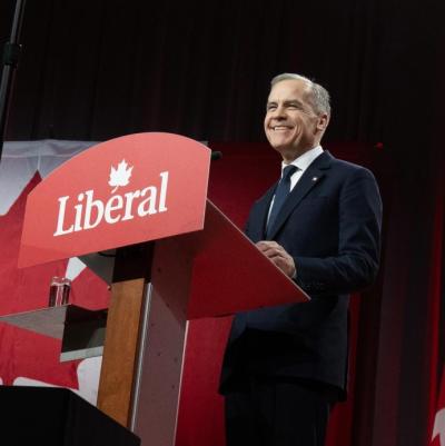 Mark Carney est le nouveau chef du Parti libéral fédéral. (Photo via Instagram.)