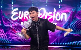 JJ, gagnant de l’Eurovision de 2025. (Photo via X.)
