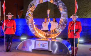 Cérémonie d’ouverture des Jeux du Canada à Terre-Neuve. (Photo tirée de la page Facebook de Sport Canada.)